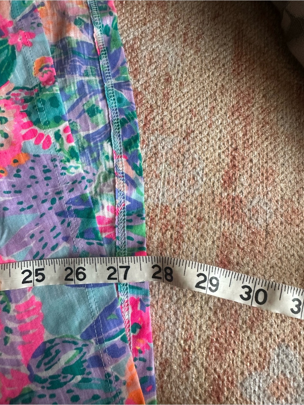 NWOT Lilly Pulitzer Etta V-neck tshirt me and my zest cactus floral print 001504 - Picture 5 of 5
